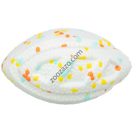 Играчка цветна топка ръгби за кучета, 12,5 см. - Trixie